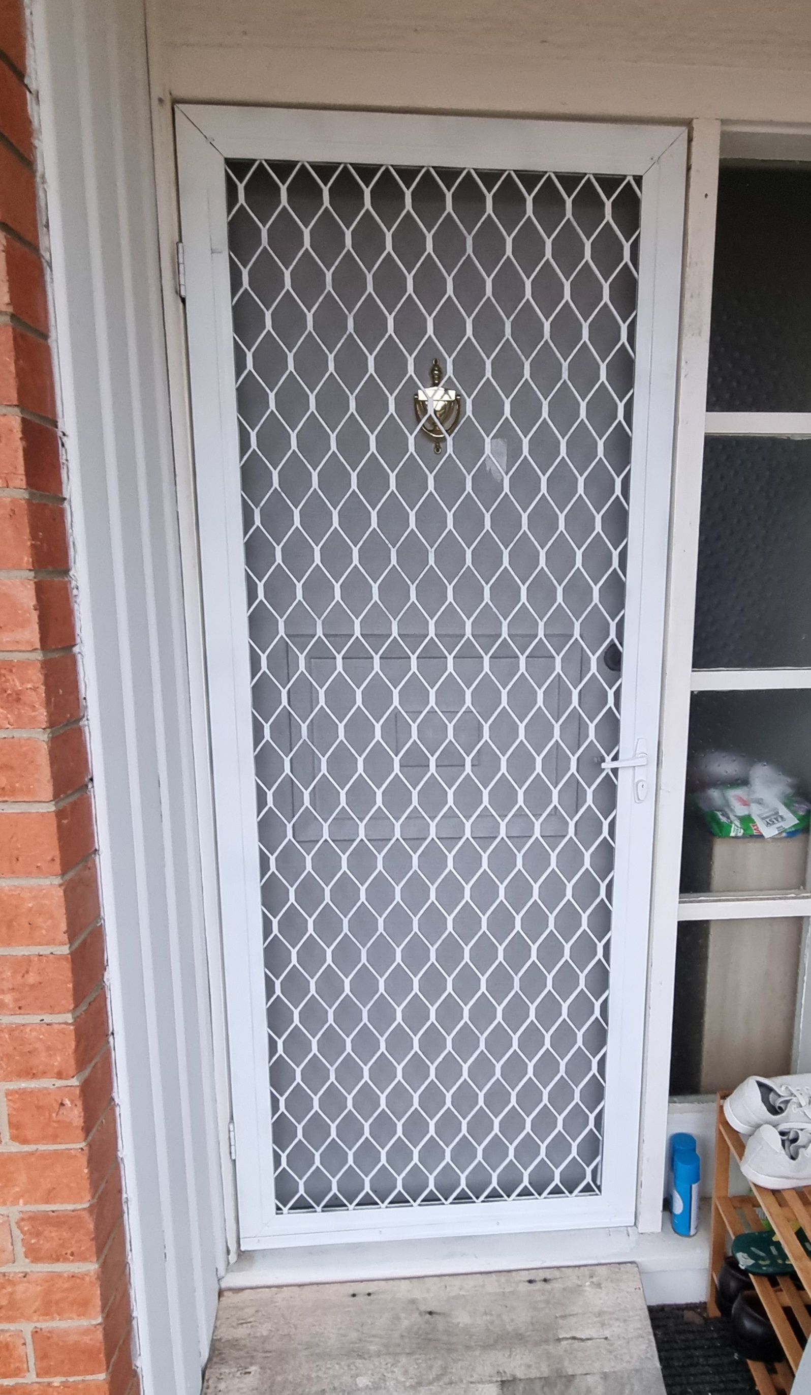 Spray painted screen door | Bunnings Workshop community