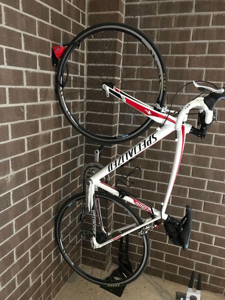 Hanging bikes from garage brick wall Bunnings Workshop community