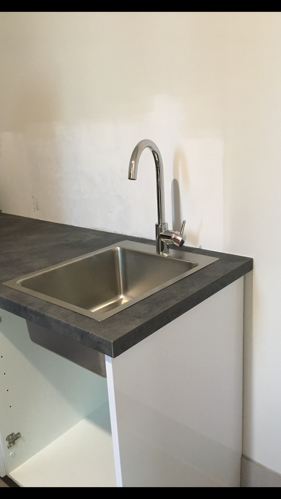 Nugleam Everhard sink installed