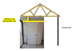 Internal eve truss frame