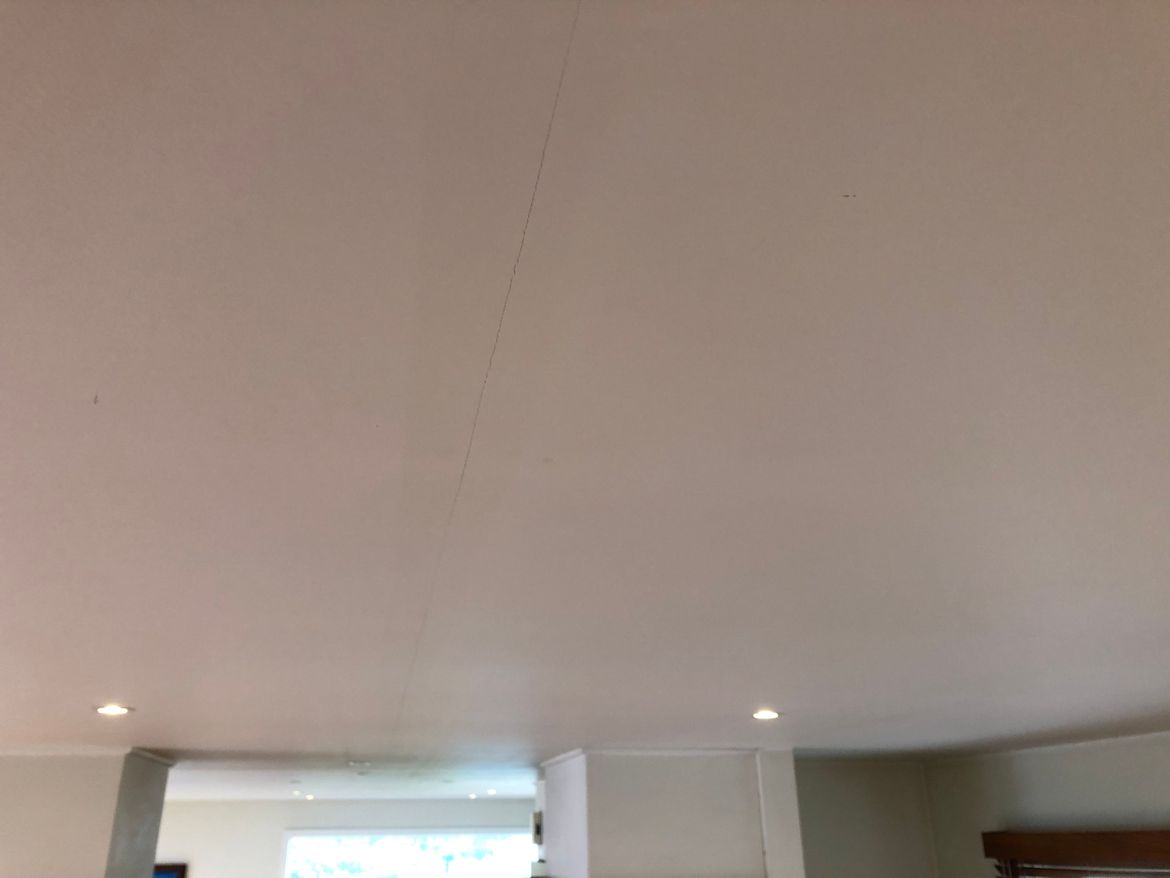 Hairline Ceiling crack