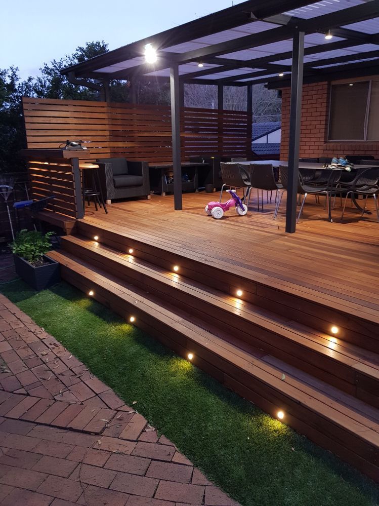 Outdoor entertaining area