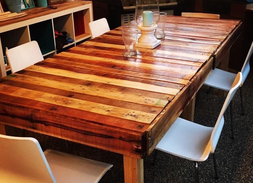 6. Table made using four pallets.jpeg