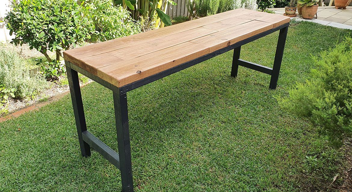 9. Farmhouse-style rustic outdoor table.jpg