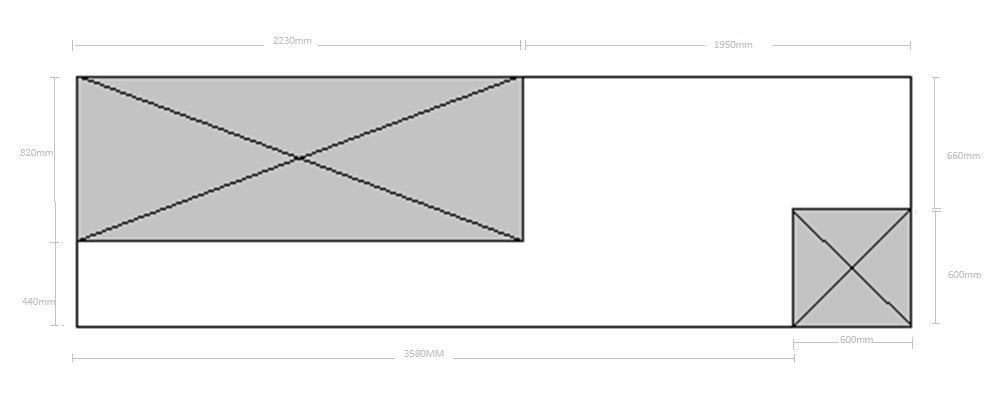 Porch's dimmensions