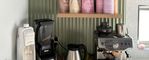 Coffee station using Flexi Storage floating shelves.jpg