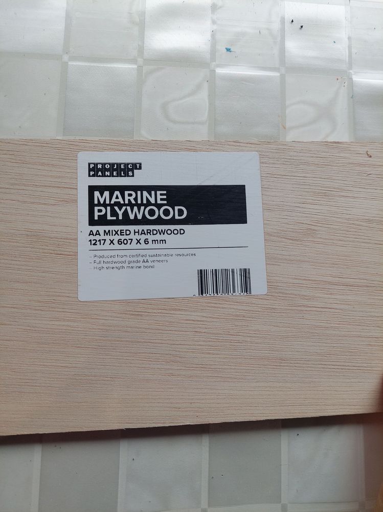 Purchasing the Marine Ply for the Bird House