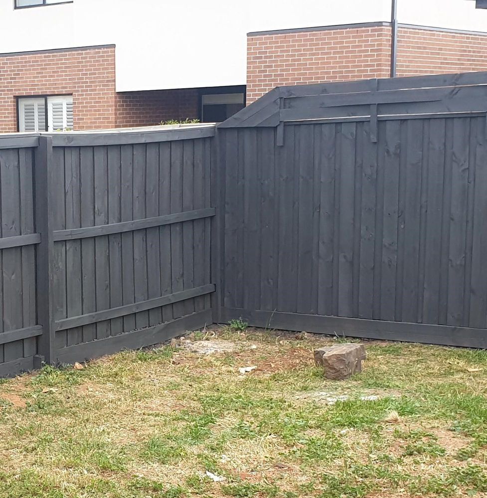 Fence makeover