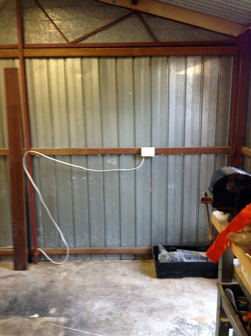 Shed Wall Cladding with Engineered Floor... | Bunnings Workshop community