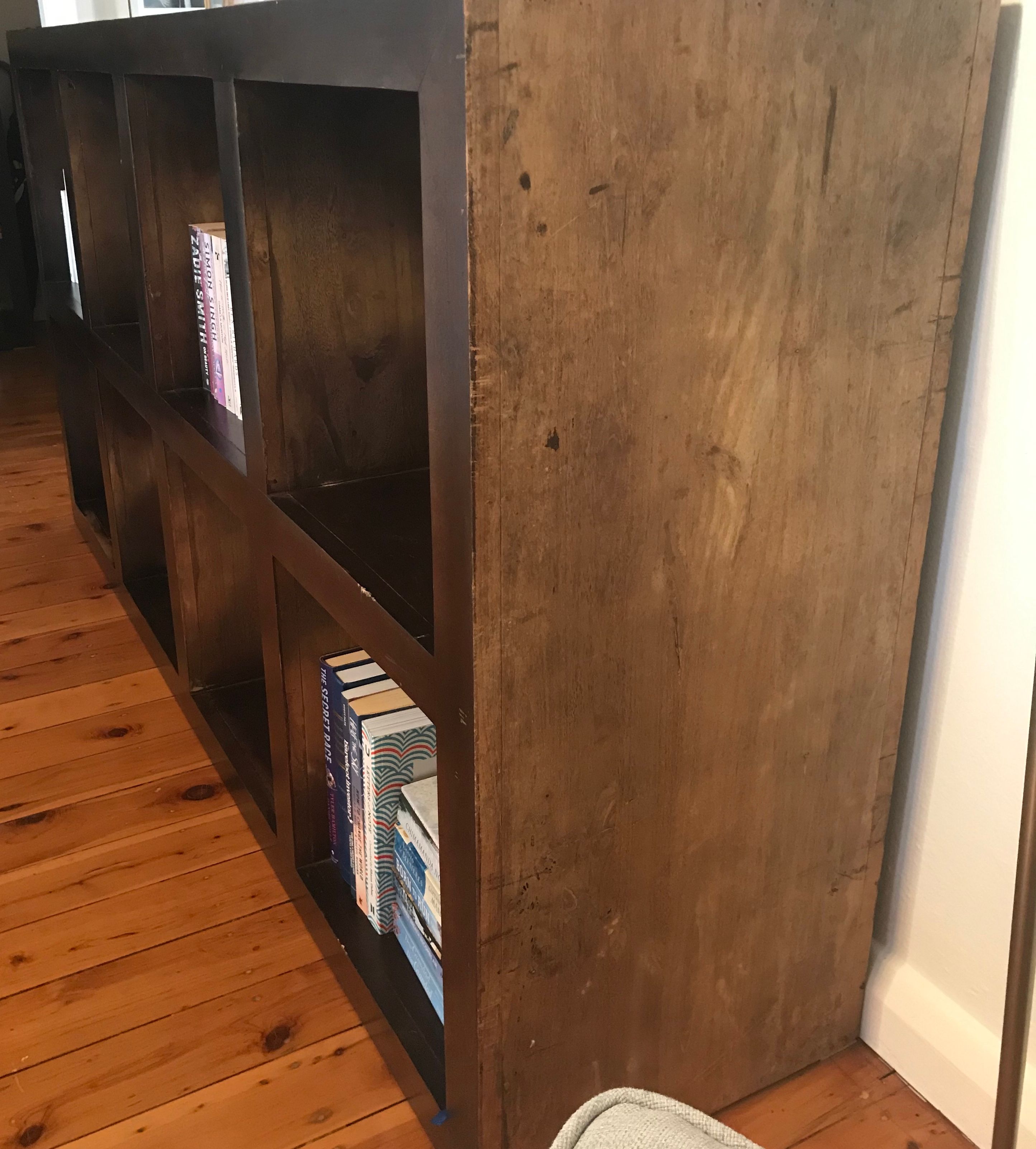 Curve Wood  Bookshelf