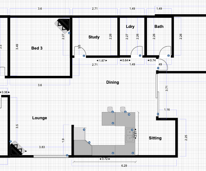 Kitchen configuration ideas please! Bunnings Workshop 