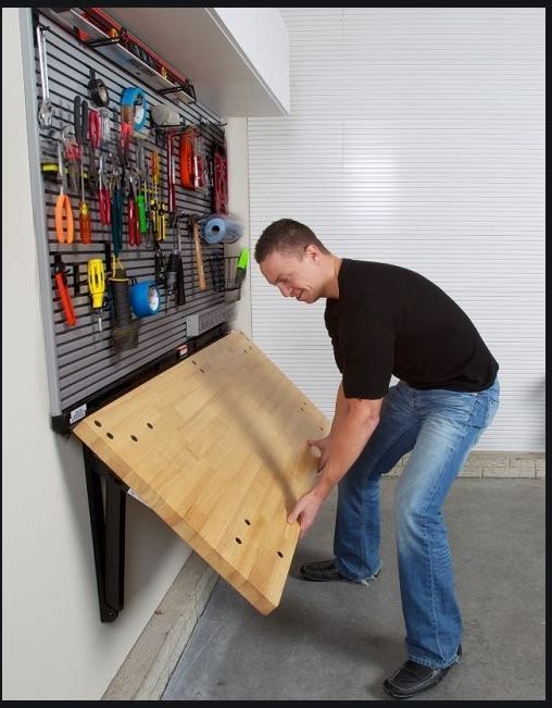 Has anyone built a foldable work bench f Bunnings Workshop