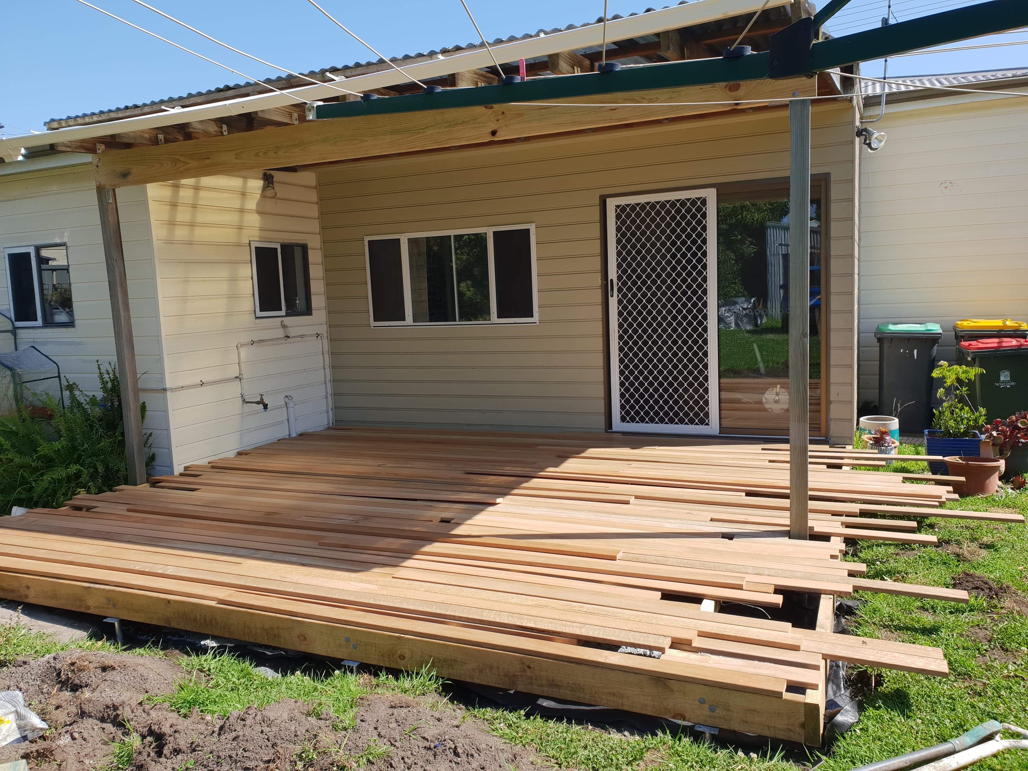 Low level deck project completed | Bunnings Workshop community