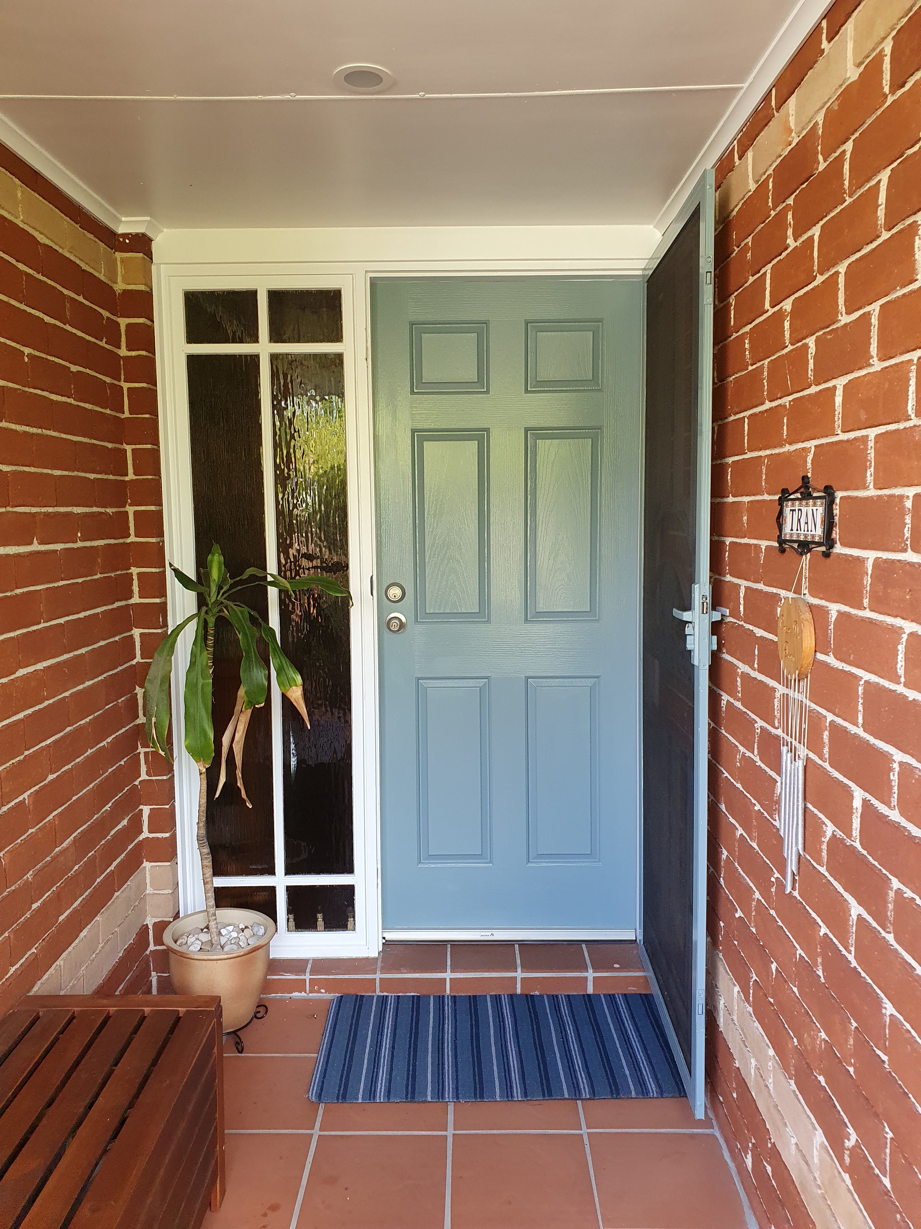 Front door makeover Bunnings community