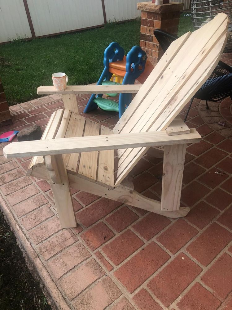 Wooden discount chairs bunnings