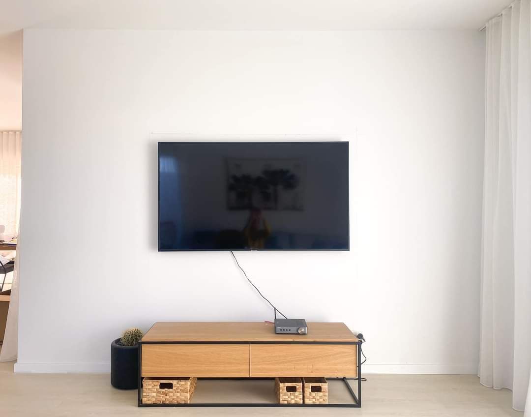 Recessed tv store cabinet