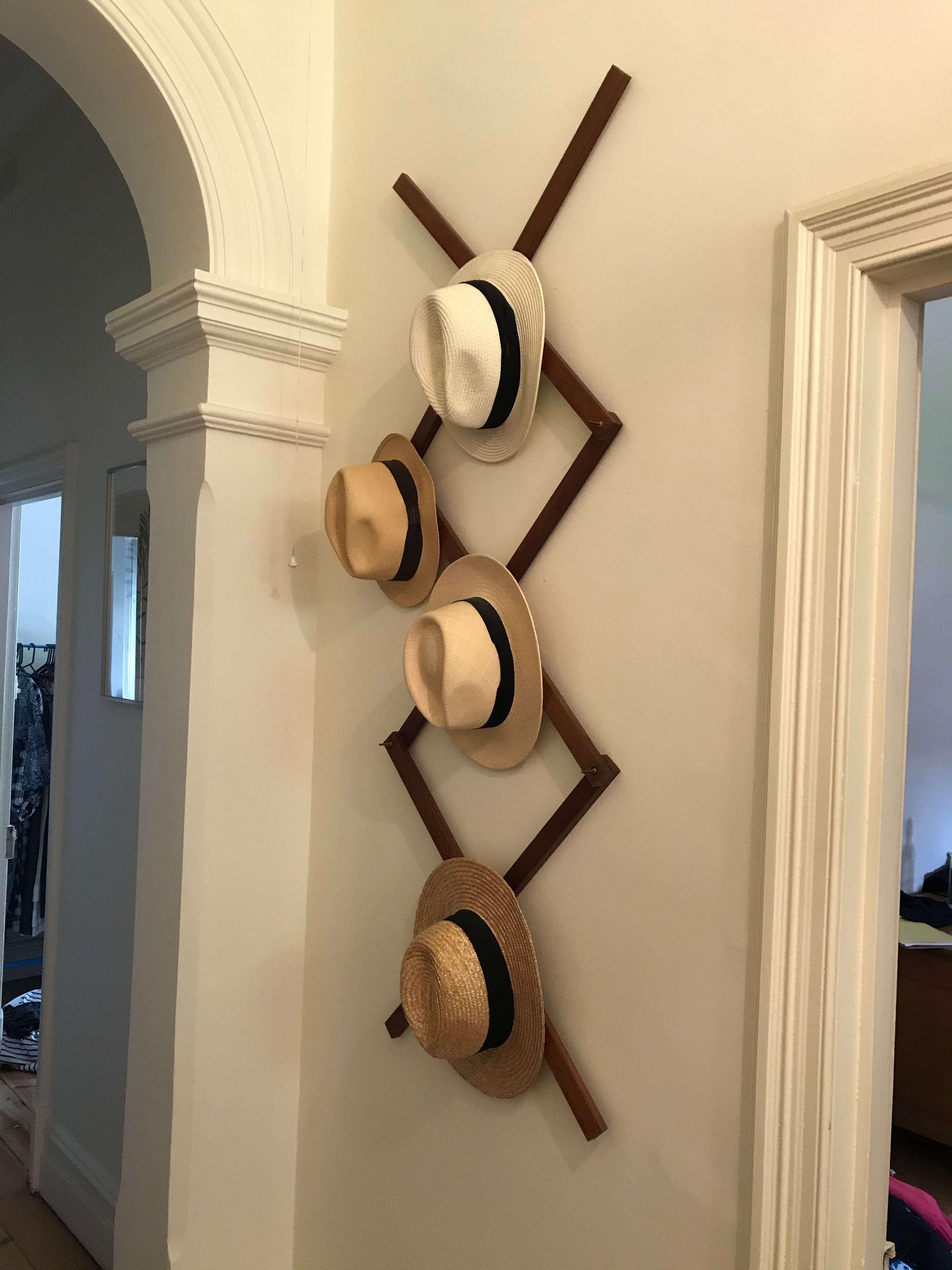 Cowboy Hat Rack - 6 Pieces Cowboy Hat Holder DIY Hat Hangers for Wall  Display