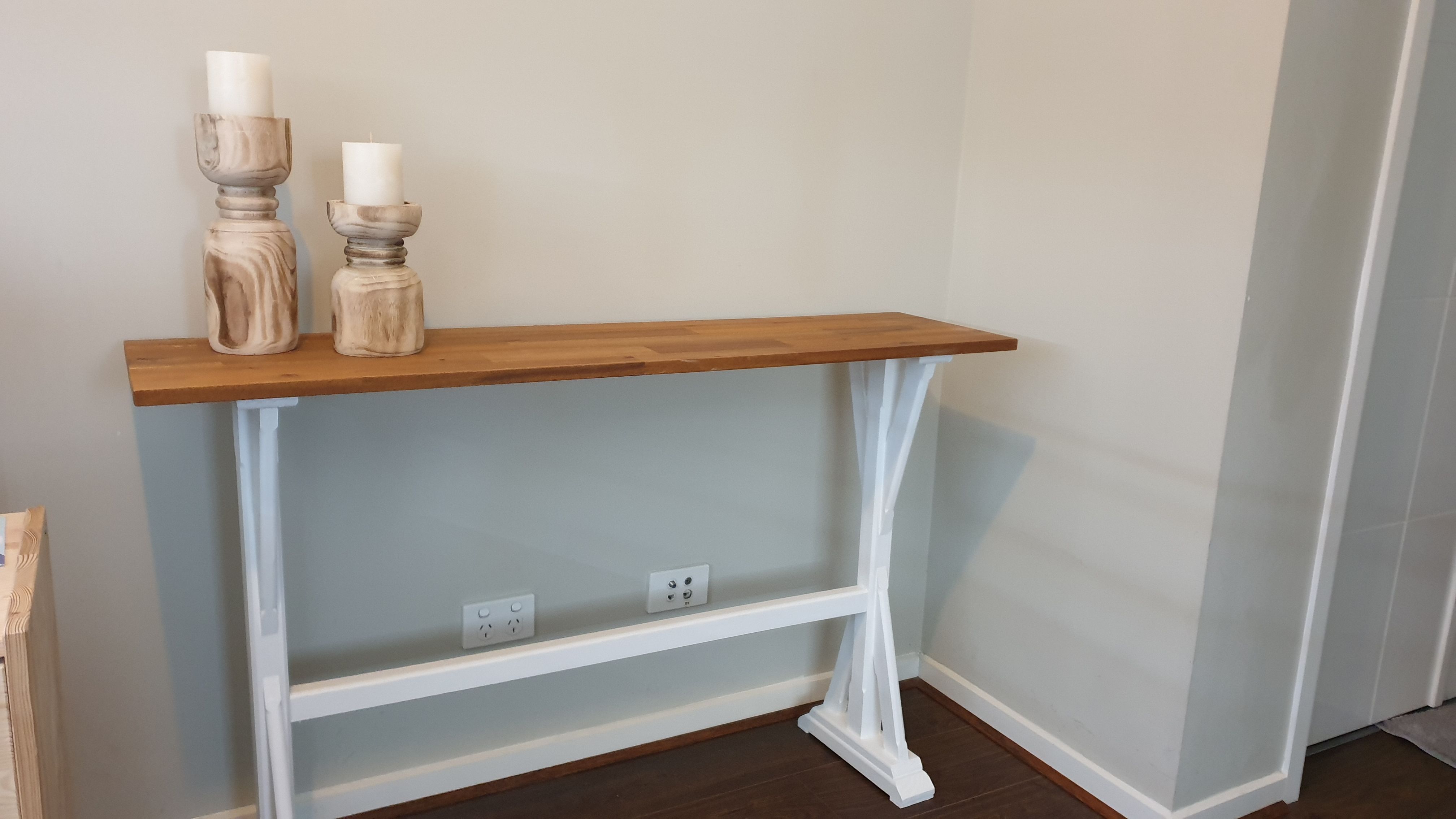 Bunnings console outlet table