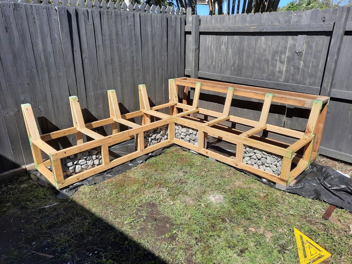 Outdoor firewood storage discount bunnings