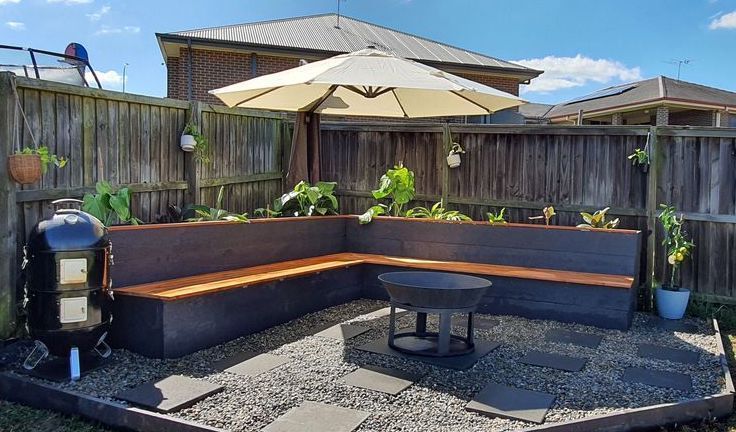 Seating around fire online pit ideas