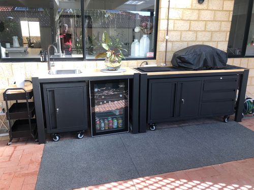 Built in hotsell bbq bunnings