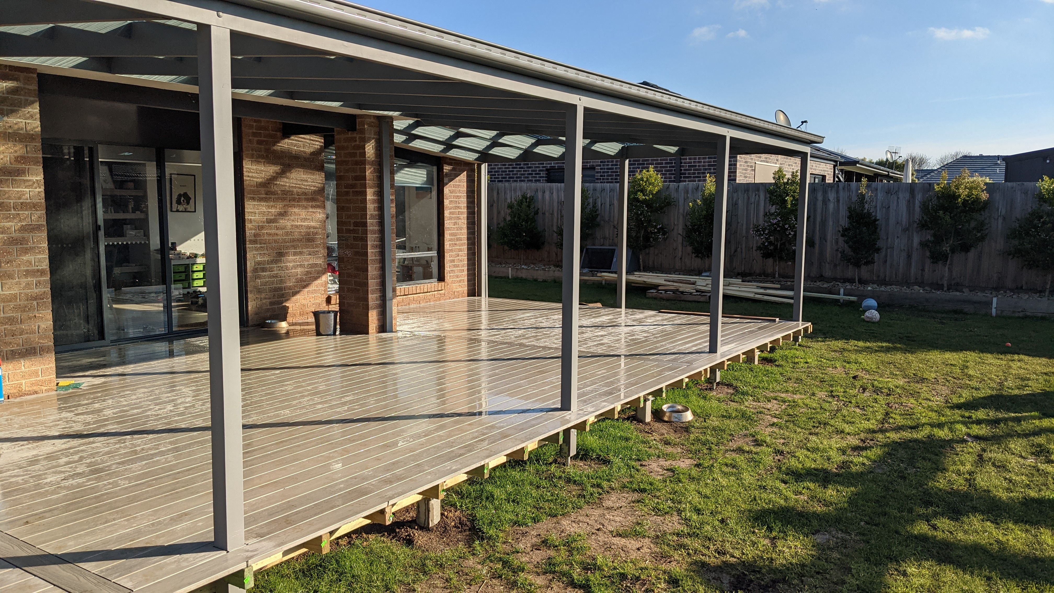 Verandah and deck build on new house | Bunnings Workshop community