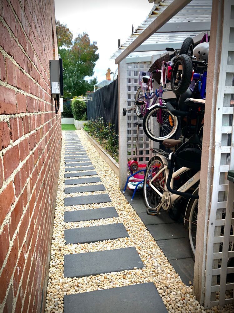 Hanging bikes from garage brick wall Bunnings Workshop community