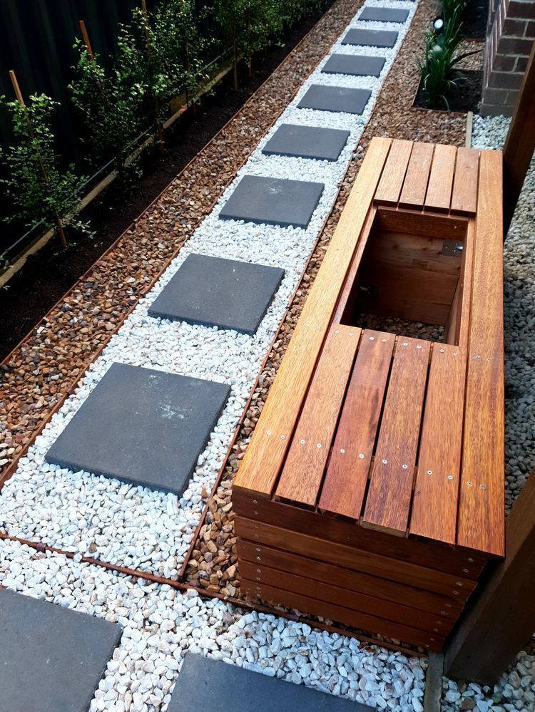 Bench seat with storage and planter box Bunnings Workshop community