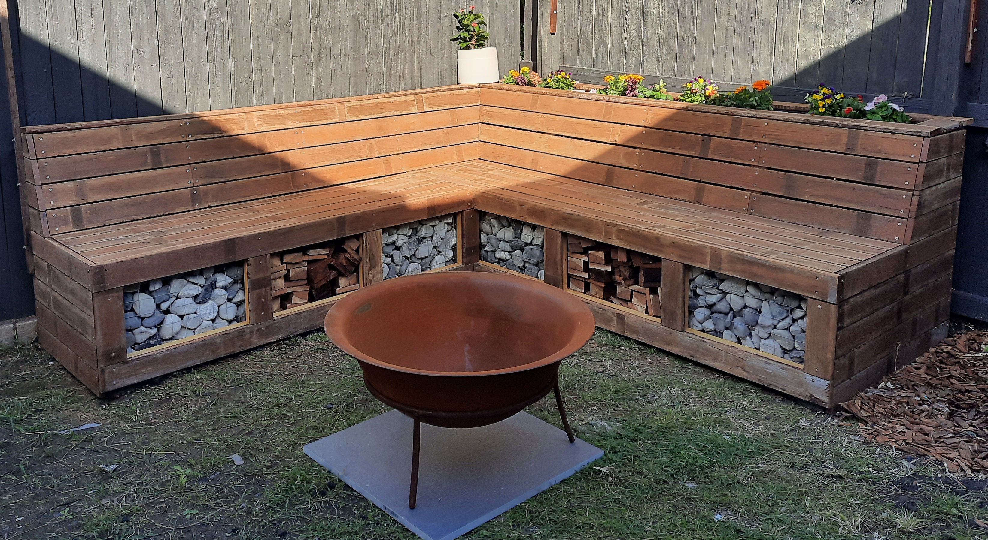 Garden best sale bench bunnings