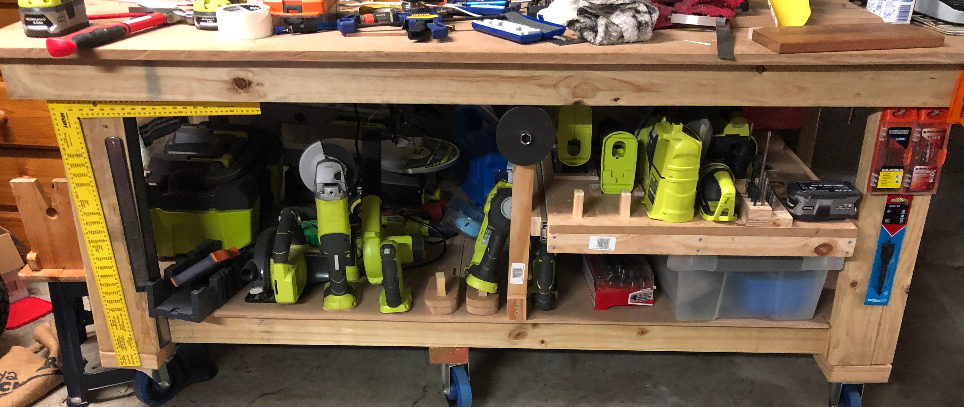 Workbench, Garage Workbench Available At Bunnings