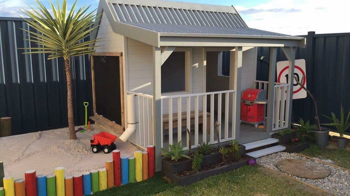 diy kids sandpit