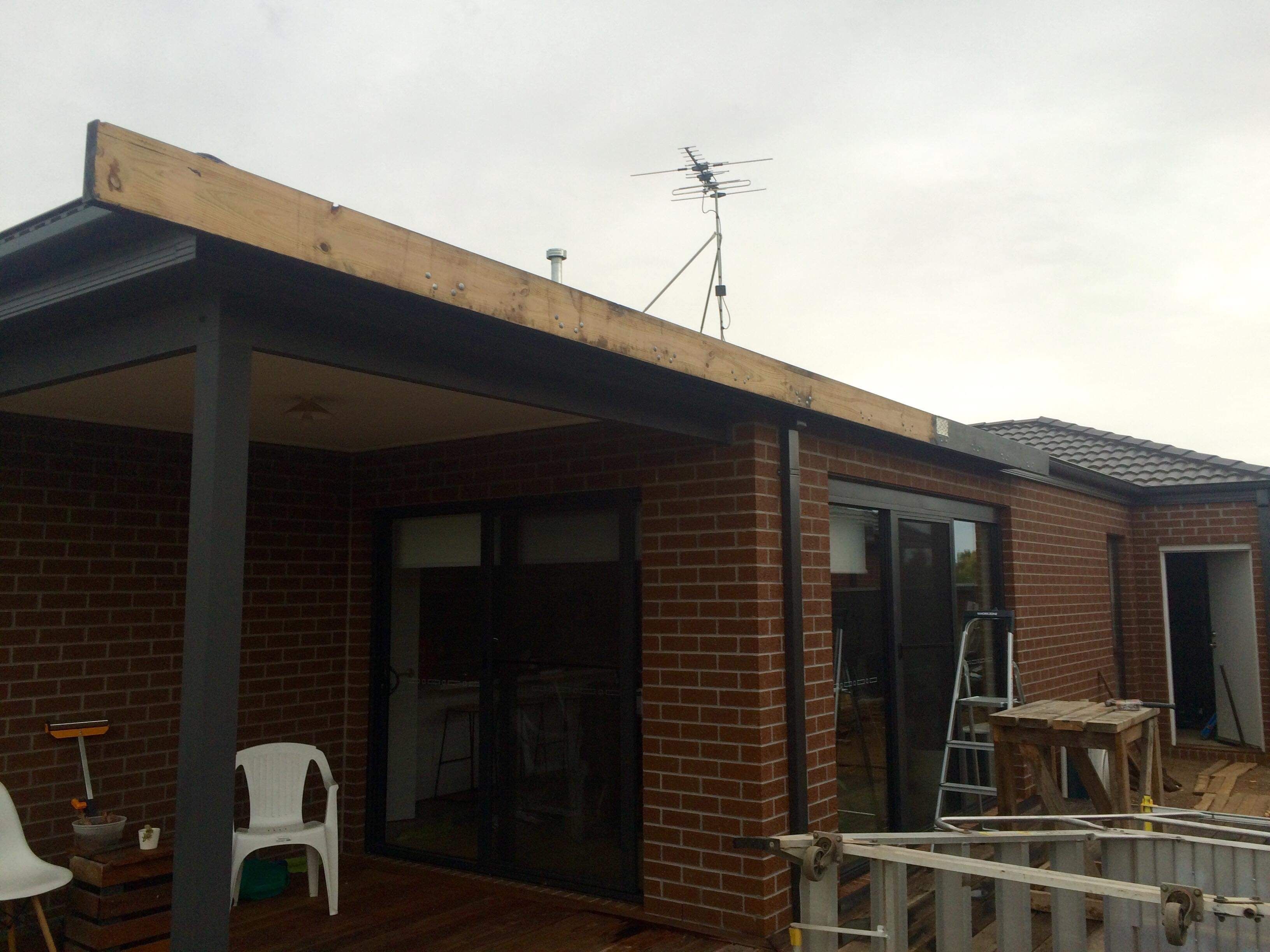 How to attach small pergola to metal fas... | Bunnings Workshop community