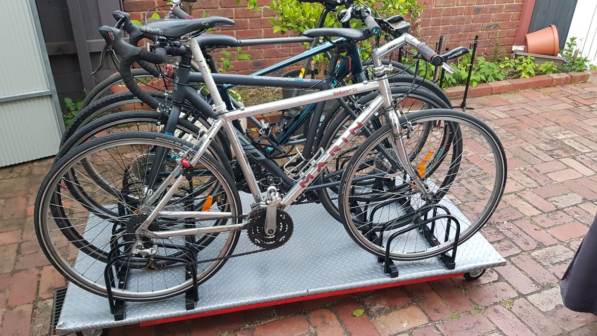 Bike stand bunnings deals