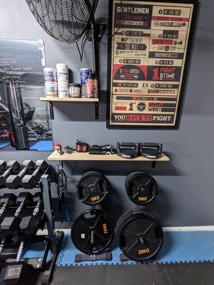 Home gym in the garage Bunnings Workshop community