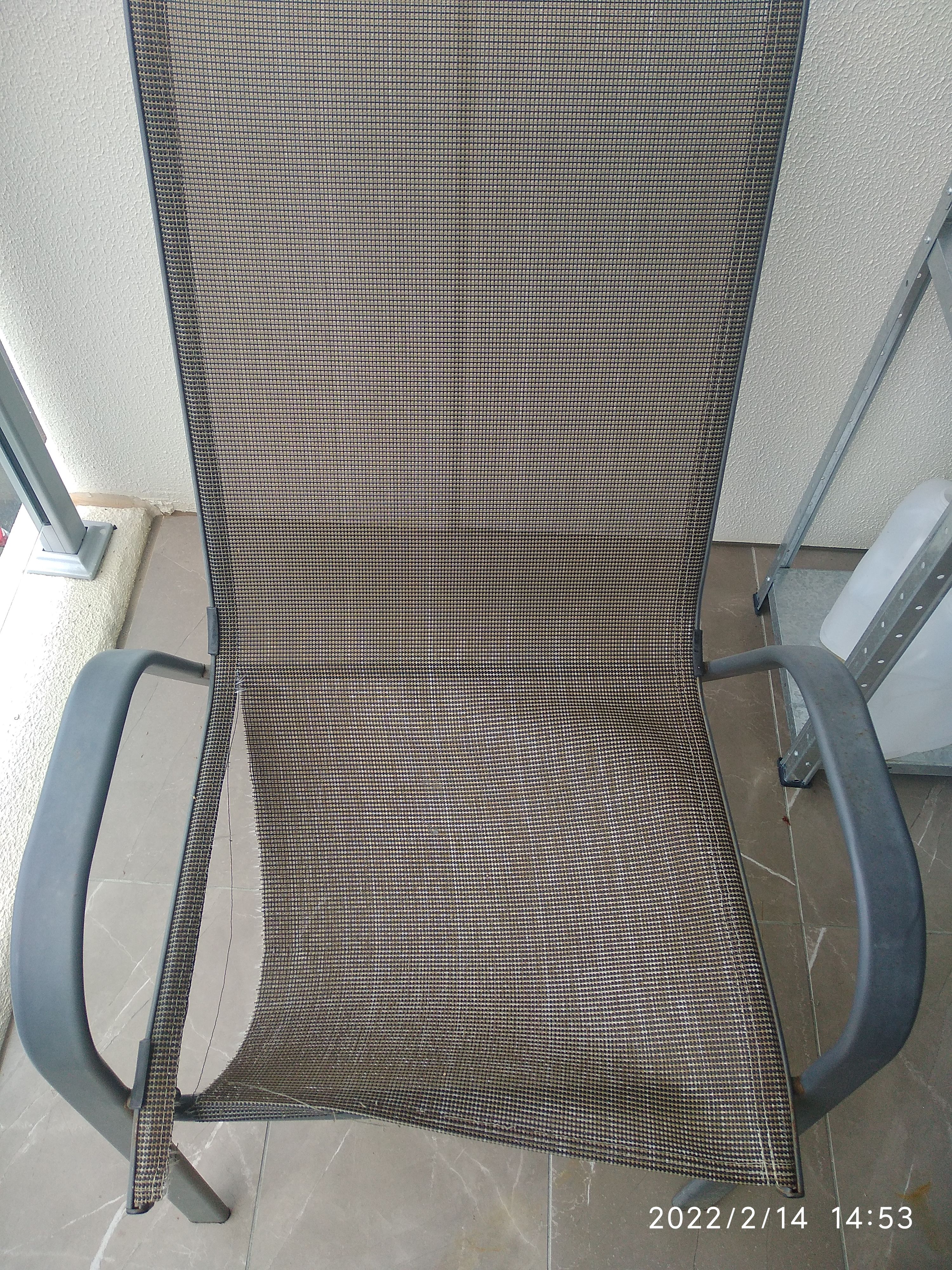 Patio chair mesh online seat replacement