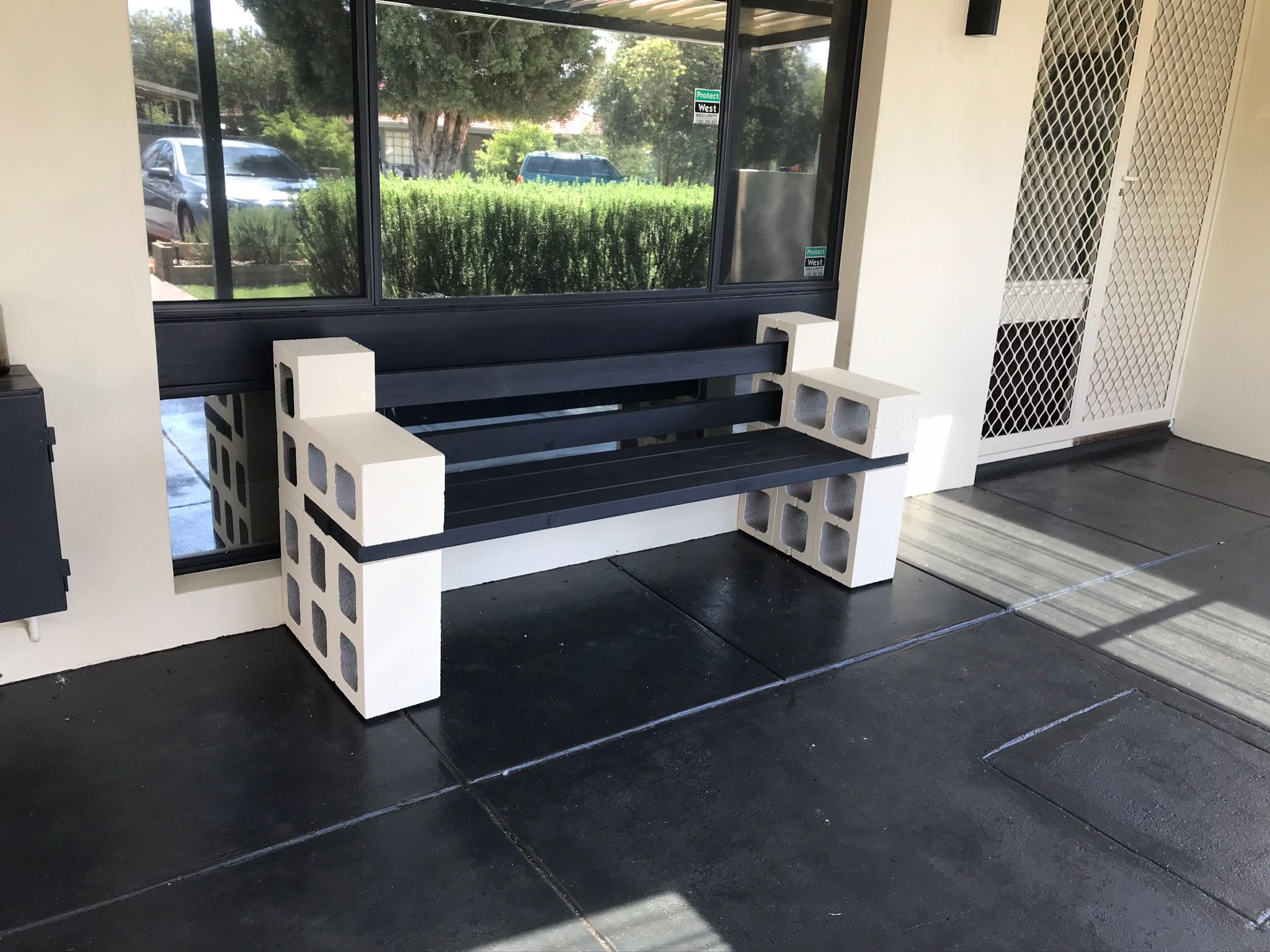 Besser block outdoor bench and landscapi. Bunnings Workshop community