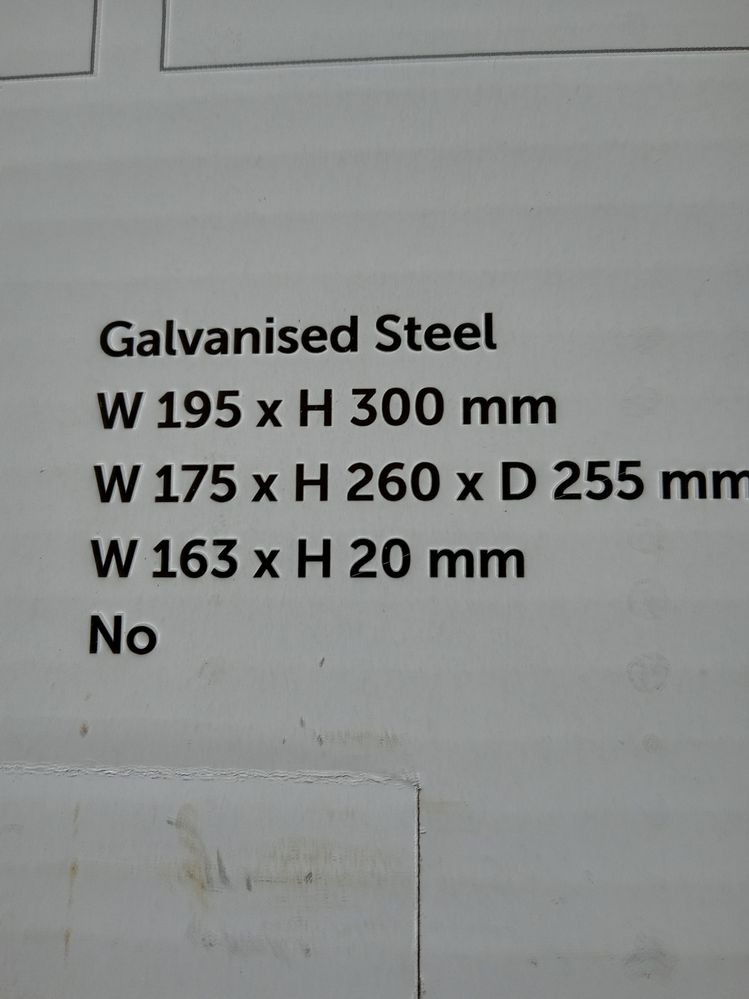 New Letterbox dimensions