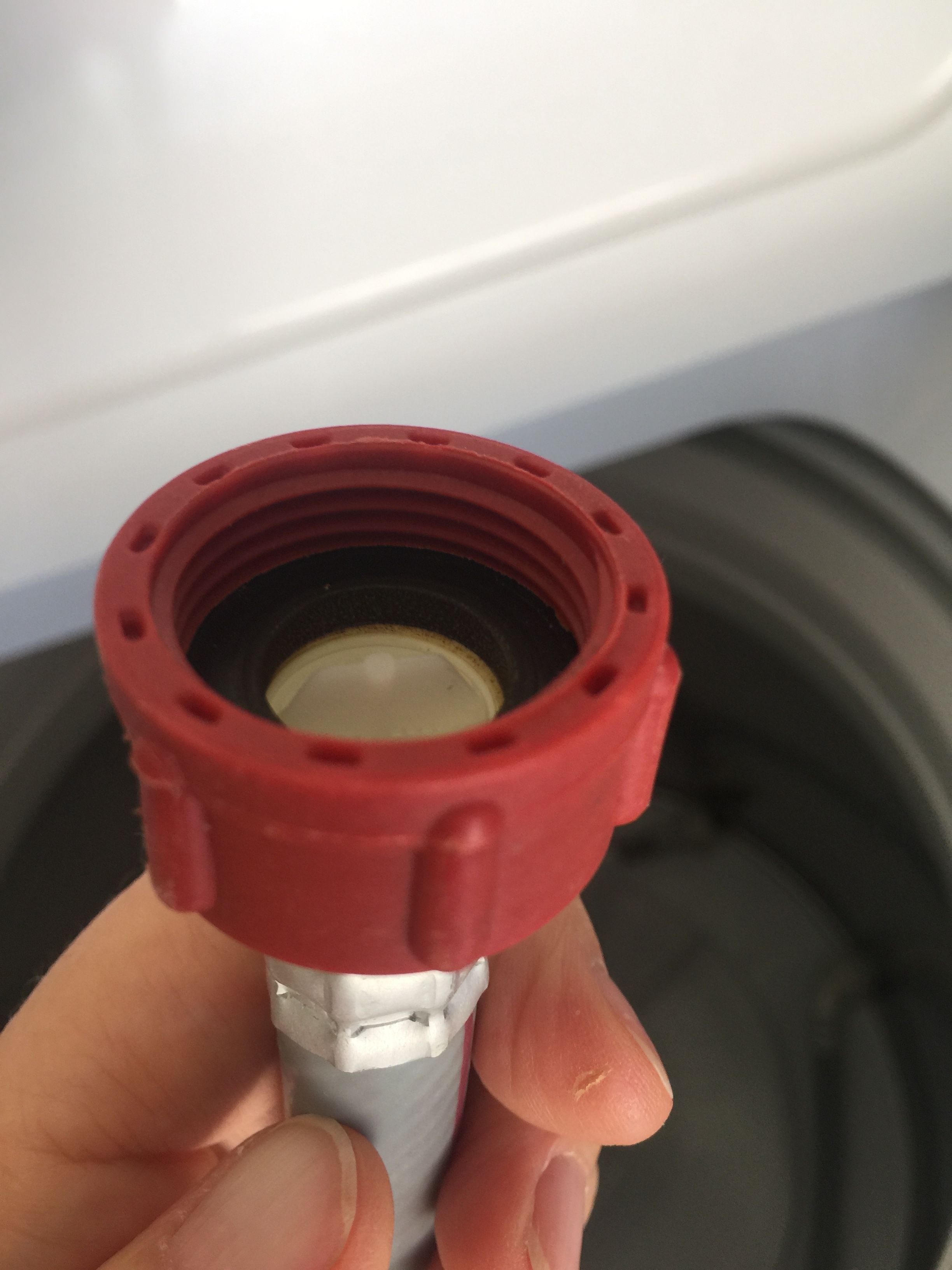 Washing store machine cap