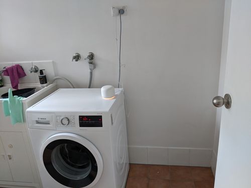 Connect dishwasher and washing machine to on sale same water supply