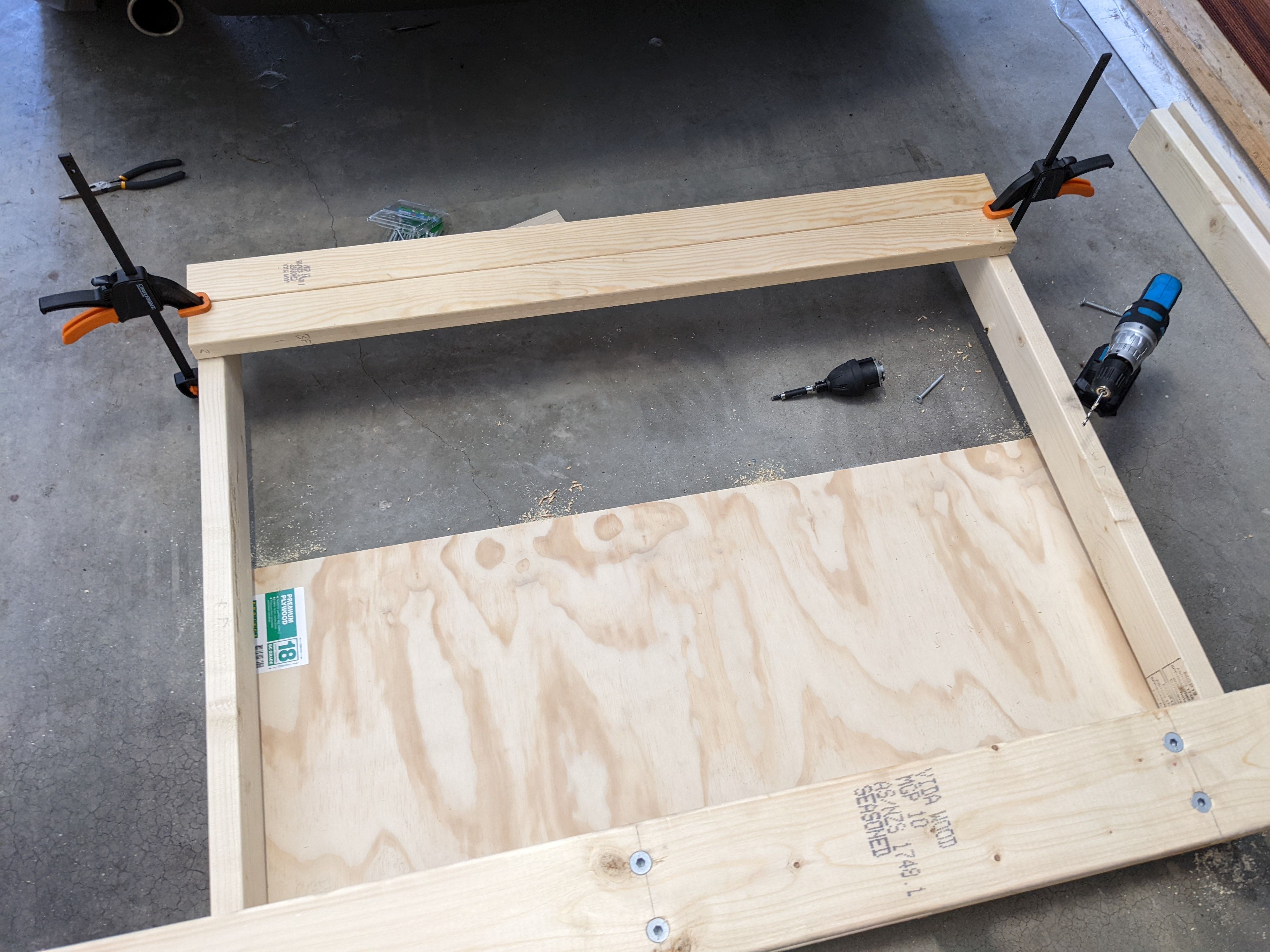 Mobile workbench with storage and drawer | Bunnings Workshop community