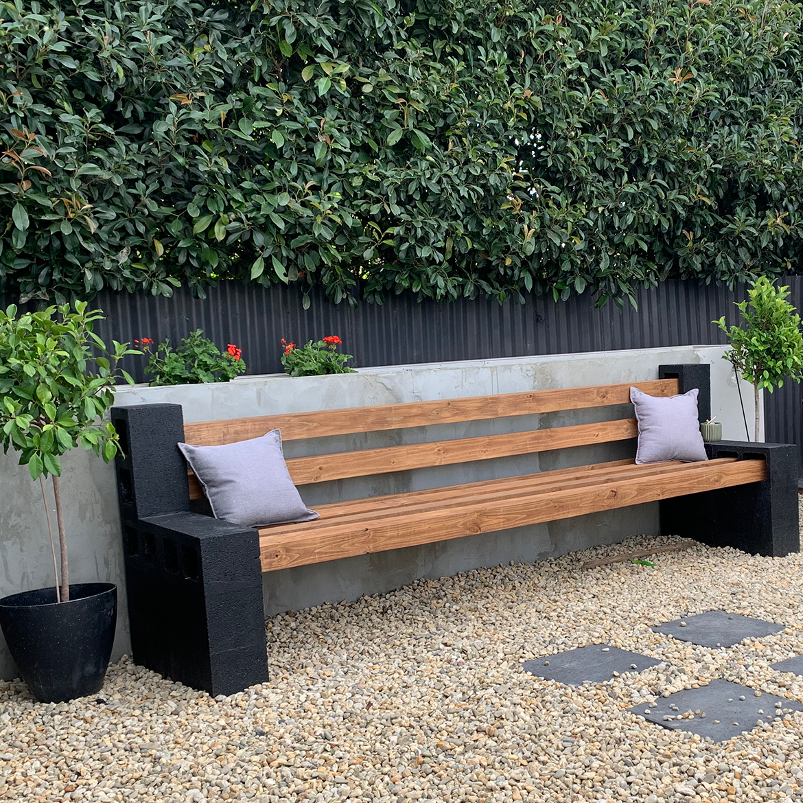 Garden bench seat bunnings new arrivals