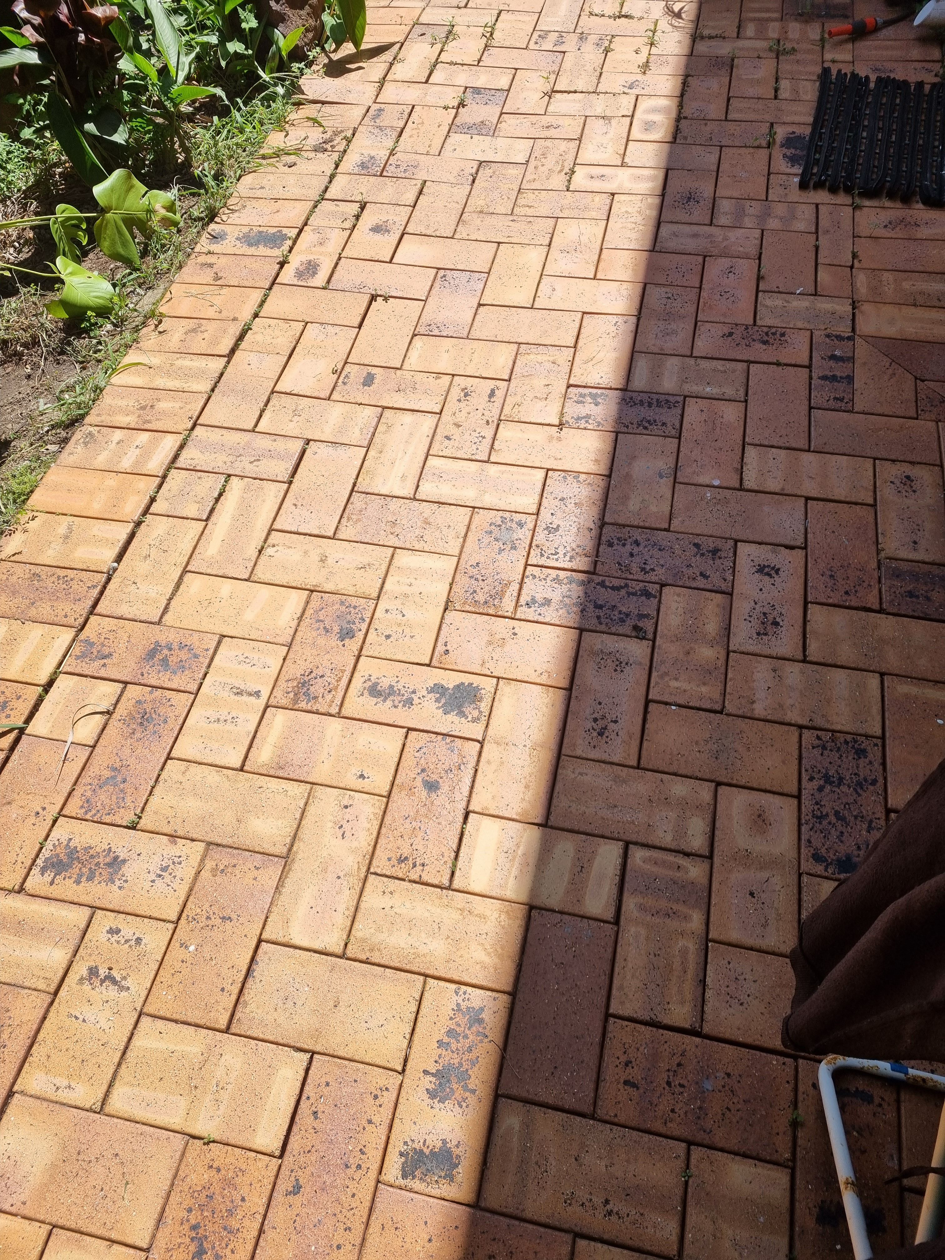 How to update these backyard brick paver Bunnings Workshop