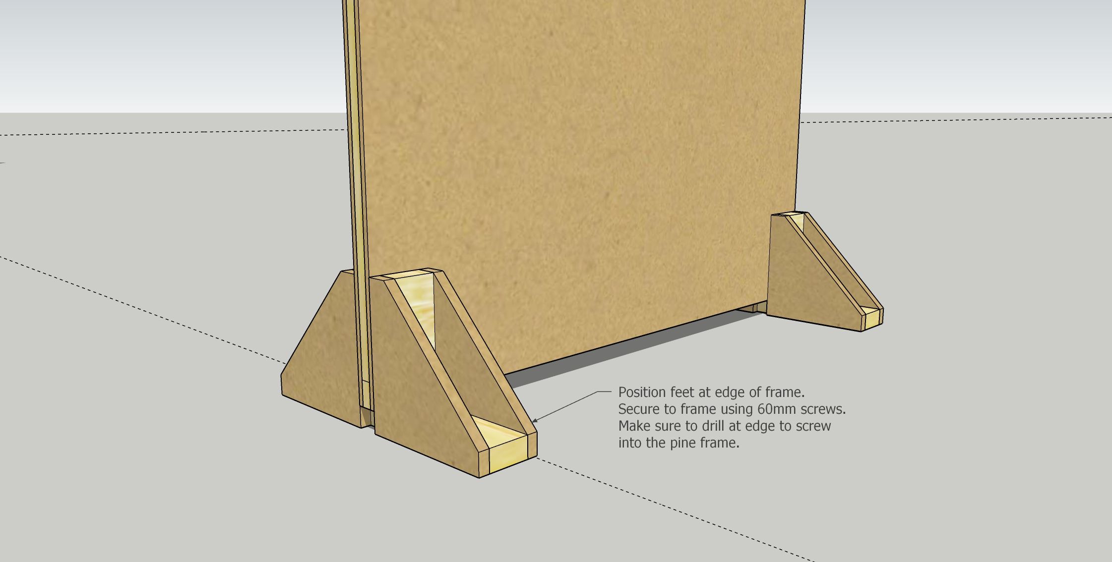 How to build freestanding walls for hang... | Bunnings Workshop community