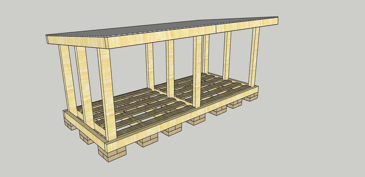 Wood discount stacker bunnings