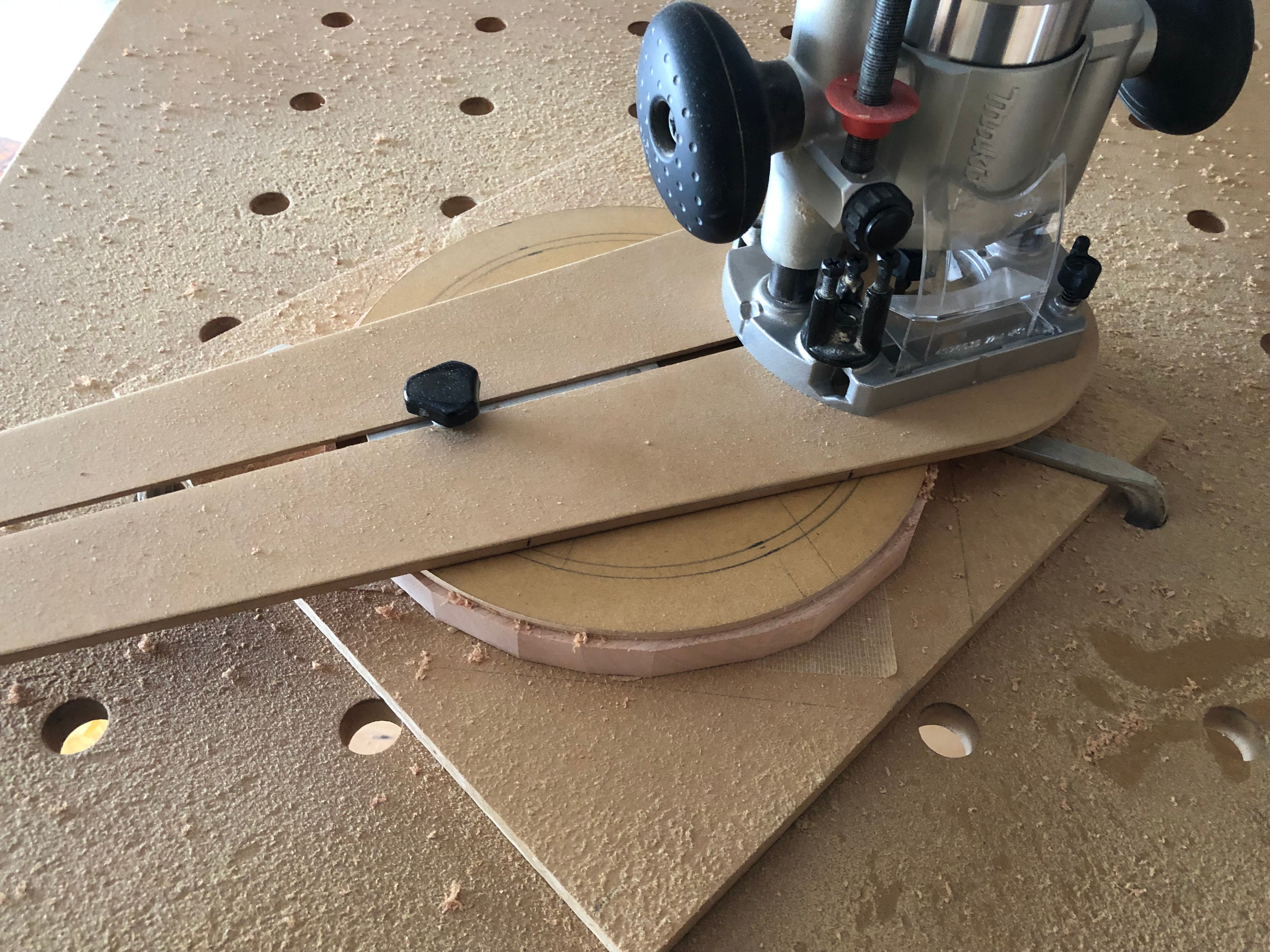 Router circle jig deals bunnings