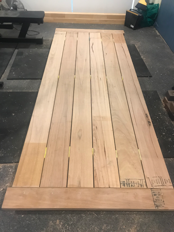 Bunnings wooden deals table