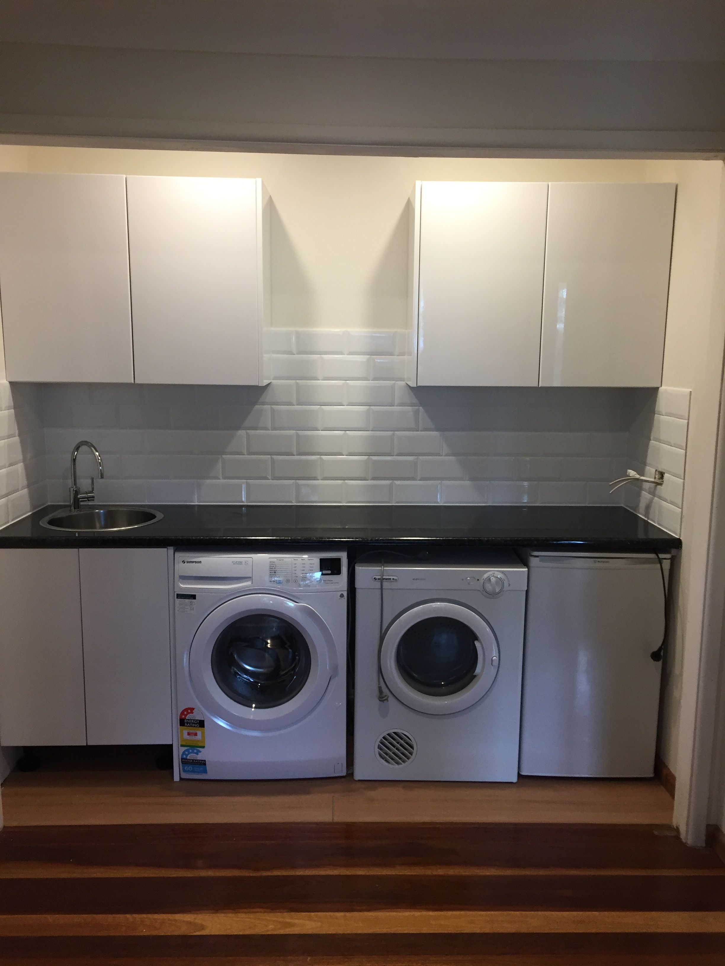 Laundry reno with built-in bar | Bunnings Workshop community
