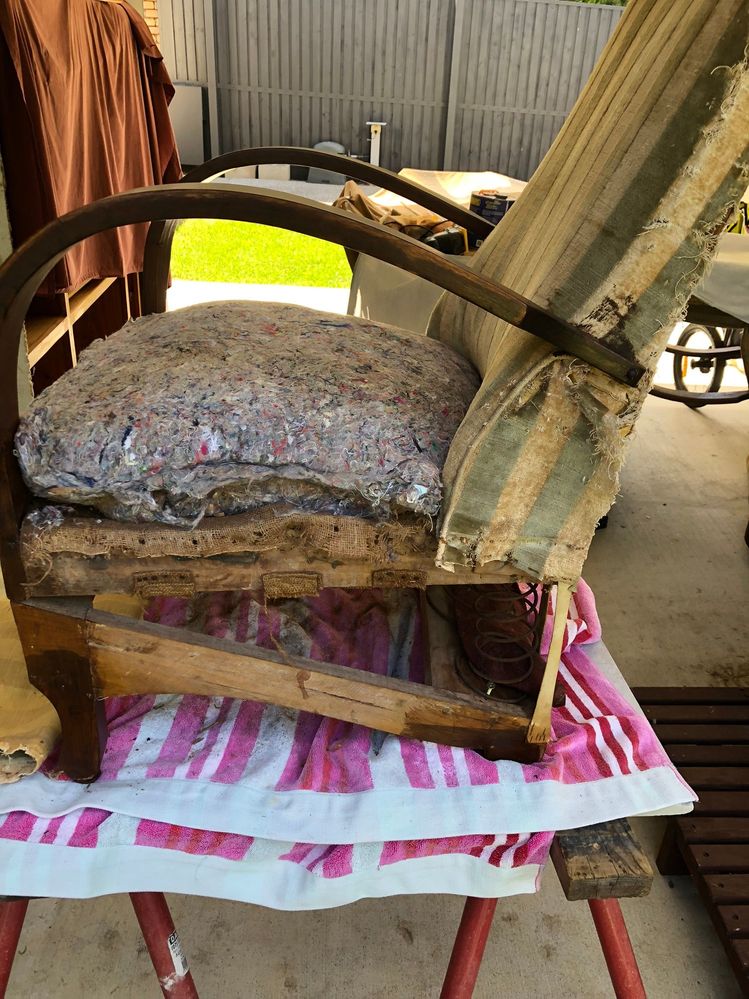 Rocking chair online restoration