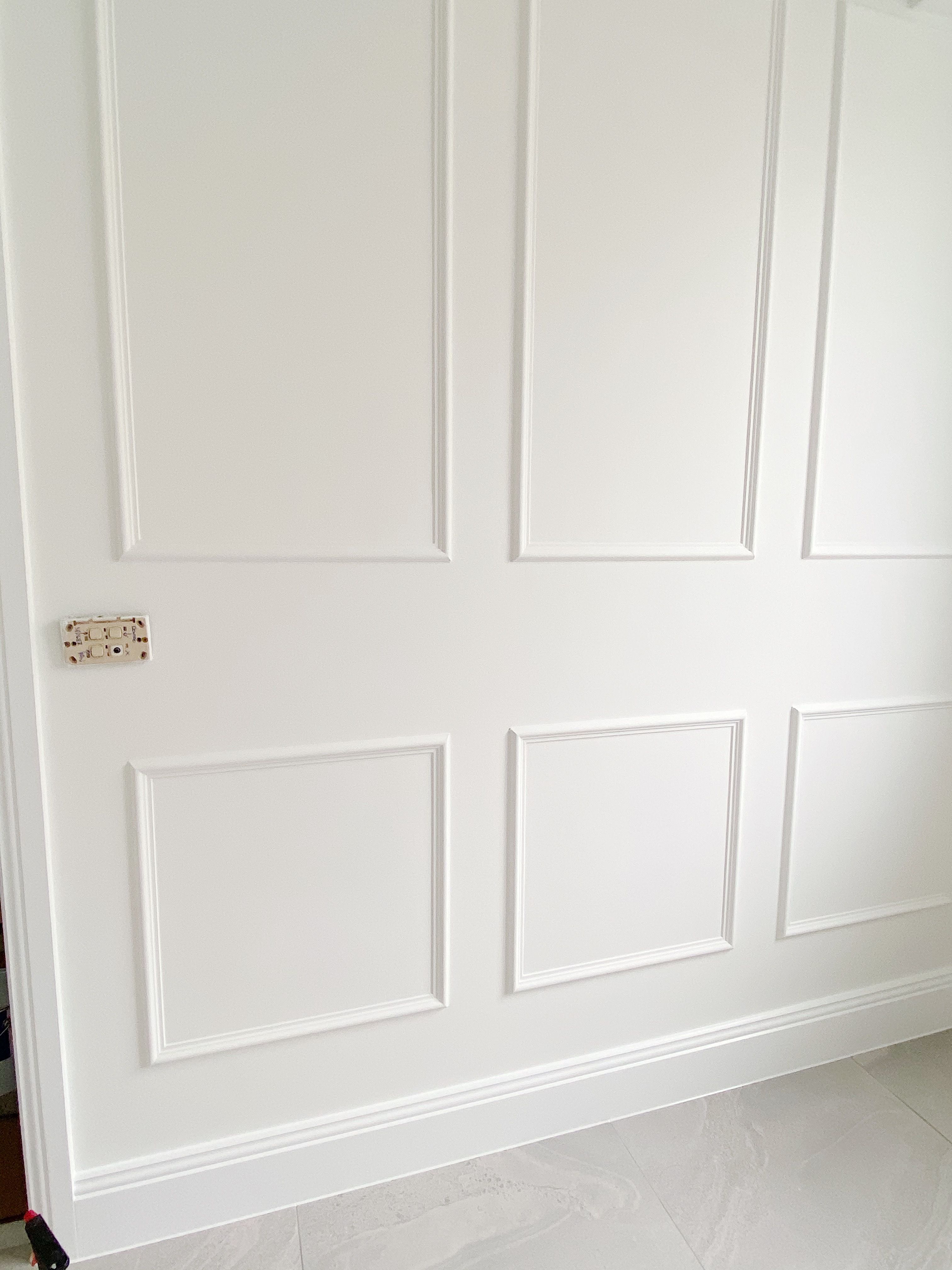 Bathroom wainscot feature wall | Bunnings Workshop community