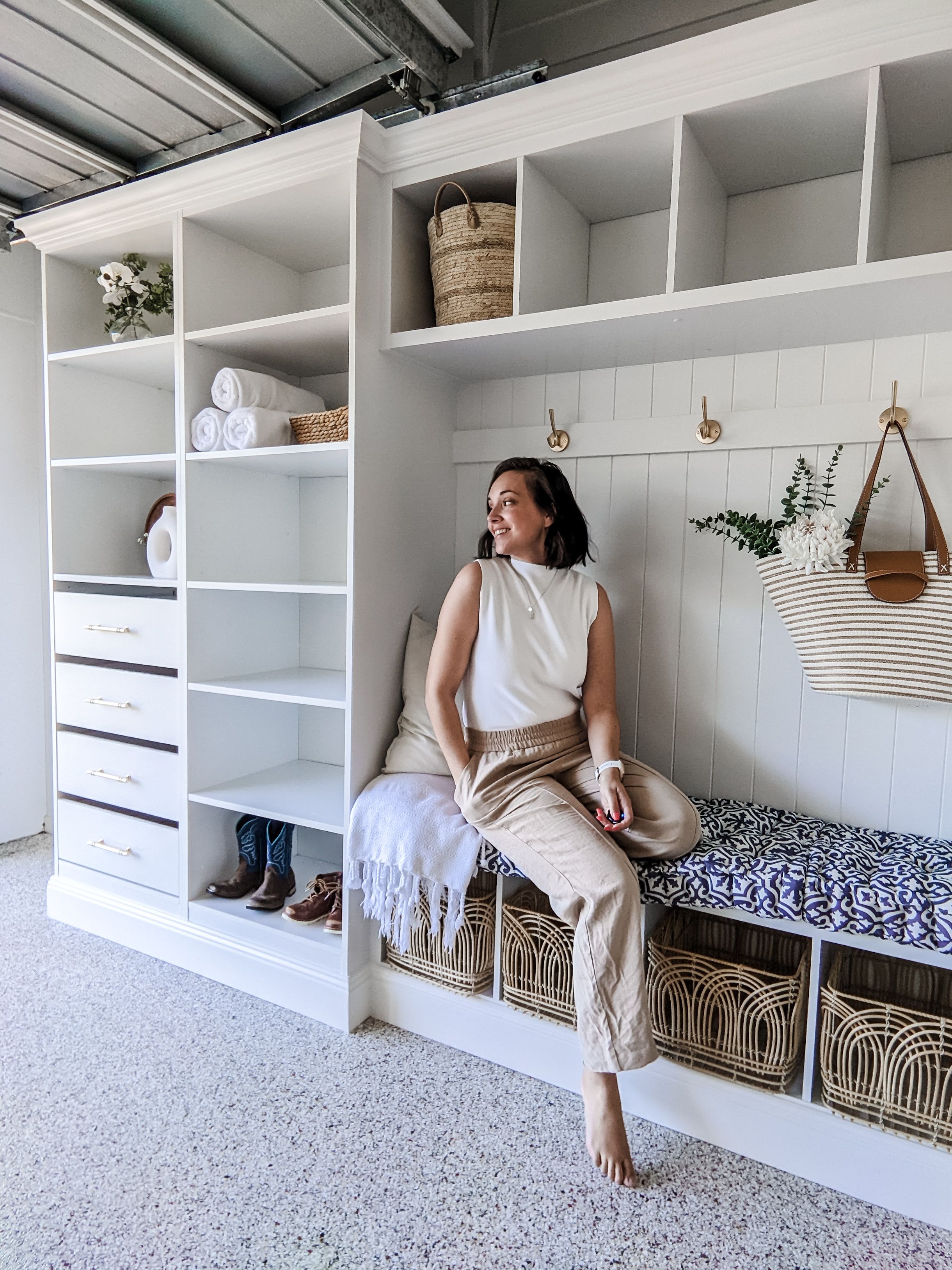 garage mudroom plans